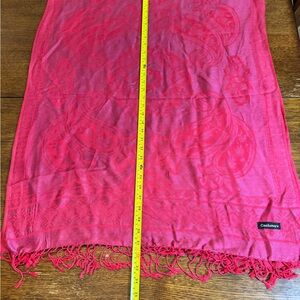 Pink scarf